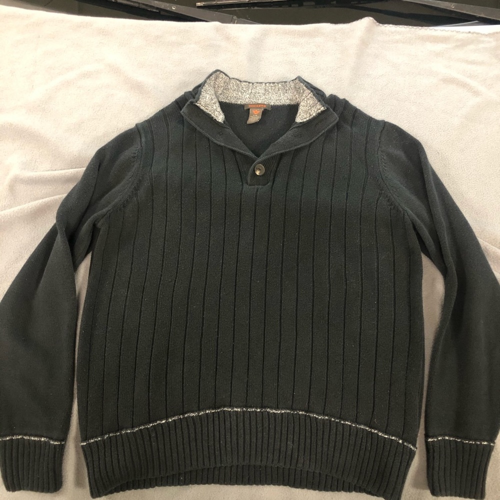 Dockers gray mens sweater see description